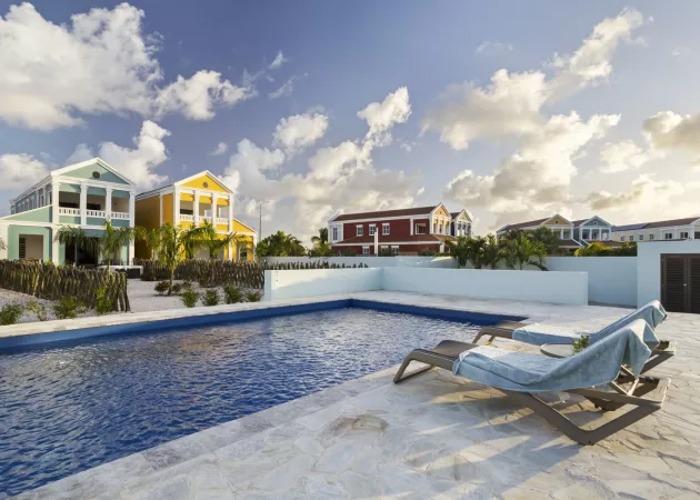 vakantiehuis bonaire casa blue marlin eerste verdieping